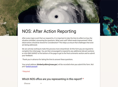 OR&R’s Disaster Preparedness Program Develops Web-based “After Action ...